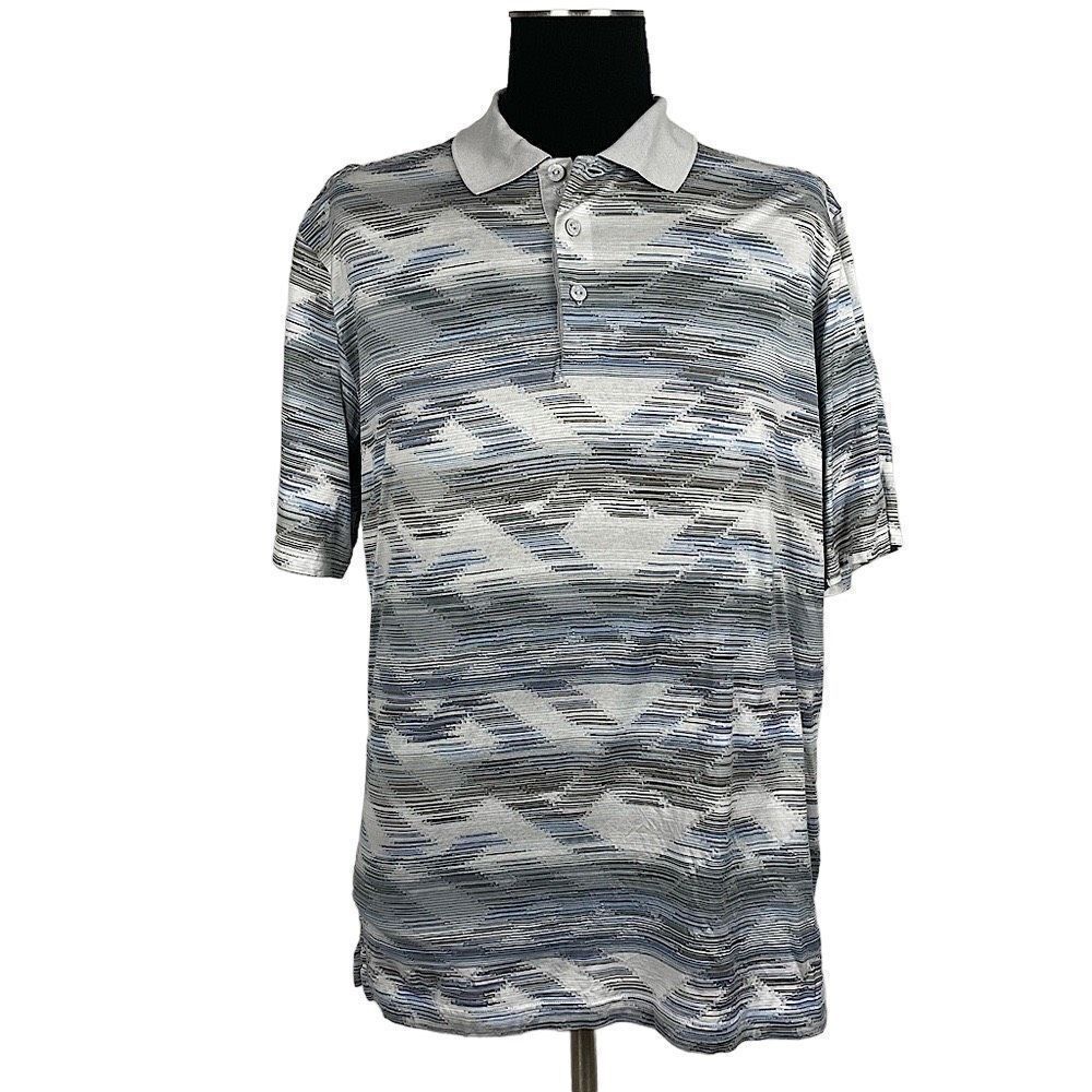Bugatchi Uomo‎ Egyptian Cotton Polo Shirt - Men’s L